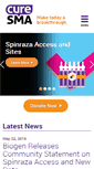Mobile Screenshot of curesma.org